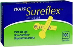 Nova Sureflex Lancet Twist Top 1X100 Mfg. By Sanvita Inc
