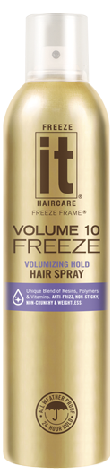 Image 0 of Freeze It Original Freeze Volumizing Hold Hair Spray with Optical Brighteners