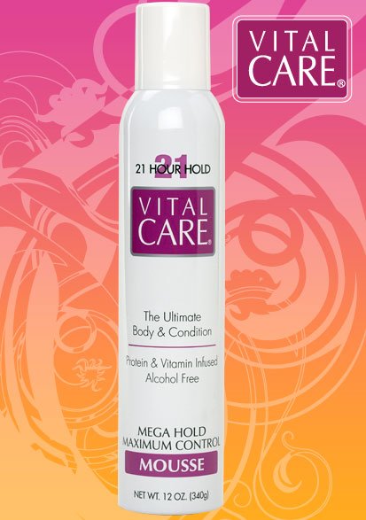 Image 0 of Vital Care Mega Hold Mousse Alcohol Free 12oz