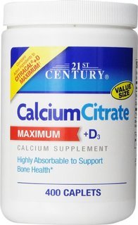 Image 0 of 21St Century Calcium Citrate + D 400 Tablet