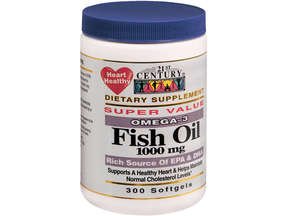 21St Century Fish Oil Omega-3 300 Soft Gels