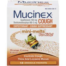 Image 0 of Mucinex Kids Minimelt Orange 12 Ct