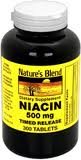 Image 0 of Natures Blend Niacin Timed Release 500Mg Tablet 300