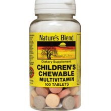 Image 0 of Natures Blend Children's Multivitamin 100 Chew