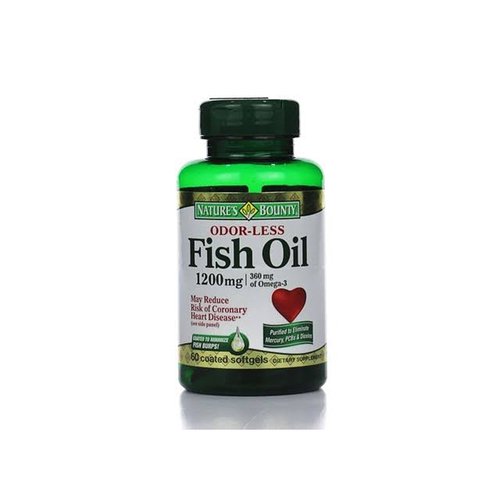 Natures Blend Fish Oil 1200 Mg 60 Soft Gel Caps