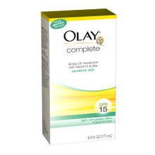 Olay Complete All Day Uv Protection SPF 15 Sensitive Skinmoisture Lotion 6 Oz