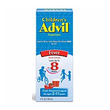 Advil Child Fever Fruit Flavor Suspension 4 Oz
