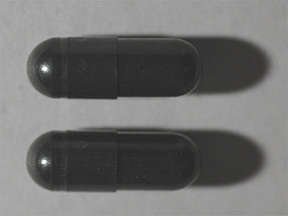 Image 0 of Charcocaps Activated Charcoal 260mg Dietary Supplement Capsules 100