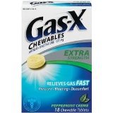 Gas-X Extra Strength Antigas Peppermint Creme Chewable Tablets 18