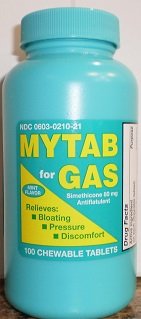 Image 0 of Mytab Gas 80mg Tablets 100