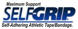 Image 2 of SelfGrip Maximum Support Self-Adhering Athletic Tape / Bandage, 4 Inch