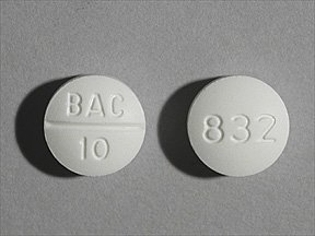 Image 0 of Baclofen 10 Mg Tabs 100 By Upsher Smith Labs.