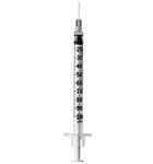 Image 0 of BD Microfine Insulin Syringes1/2* 28Gx1CC 100 Ct By Bd Inc.