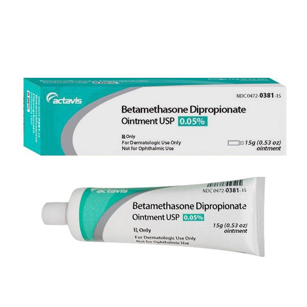 Betamethasone Dipropionate 0.05% Ointment 15 Gm By Actavis Pharma. 