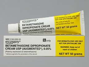 Betamethasone Dip Augmented 0.05% Cream 50 Gm By Fougera Co.