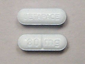 Image 0 of Betapace 80 Mg Tabs 100 By Covis Pharma.