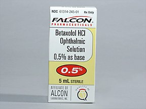Betaxolol Hcl 0.5% Drops 5 Ml By Falcon Pharma.
