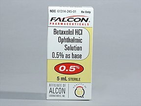 Image 0 of Betaxolol Hcl 0.5% Drops 5 Ml By Falcon Pharma.