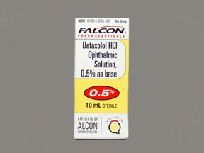 Image 0 of Betaxolol Hcl 0.5% Drops 10 Ml By Sandoz Falcon.