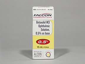 Betaxolol Hcl 0.5% Drops 15 Ml By Sandoz Falcon