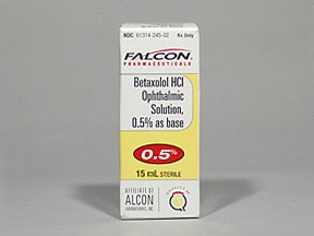 Image 0 of Betaxolol Hcl 0.5% Drops 15 Ml By Sandoz Falcon