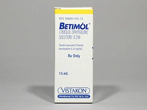 Betimol 0.5% Opthalmic Drops 15 Ml By Akorn Inc.