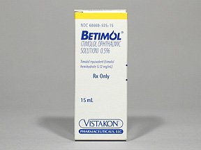 Betimol 0.5% Opthalmic Drops 15 Ml By Akorn Inc.