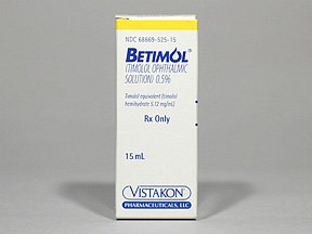 Image 0 of Betimol 0.5% Opthalmic Drops 15 Ml By Akorn Inc.