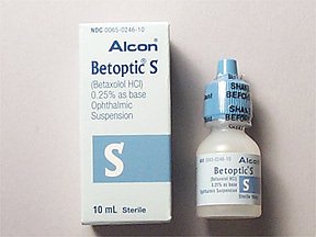 Image 0 of Betoptic S 0.25% Drops 10 Ml By Alcon Labs.