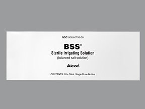 Image 0 of BSS Solution 20X30 Ml By Alcon Labs.