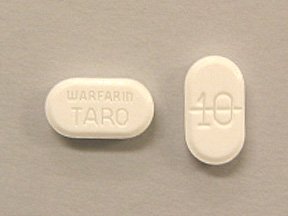 Image 0 of Warfarin Sodium 10 Mg Tabs 100 By Taro Pharma. 