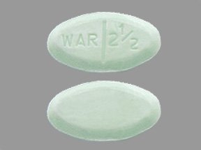 Warfarin Sodium 2.5 Mg Tabs 100 By Zydus Pharma. Free Shipping