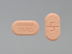 Warfarin Sodium 5 Mg Tabs 100 By Taro Pharma. 