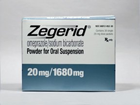 Zegerid Oral Suspension 20 Mg Powder 30 By Valeant Pharma