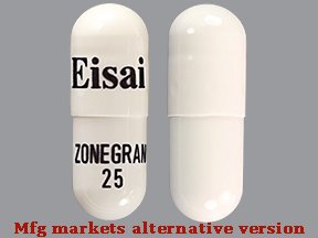 Image 0 of Zonegran 25 Mg Caps 100 Concordia Pharma