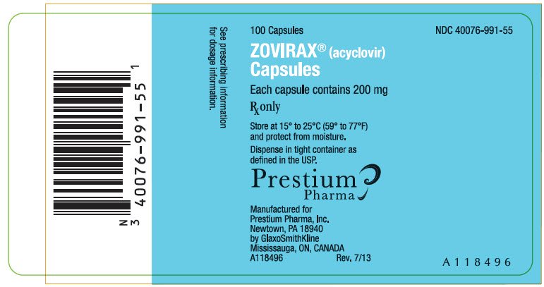 Zovirax 200 Mg/5Ml Suspension 473 Ml By Prestium Pharma 