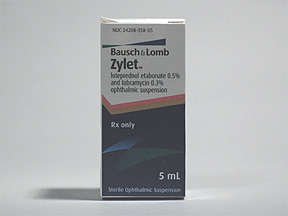 Zylet Drop 5 Ml By Valeant Pharma