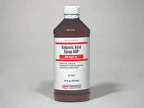 Image 0 of Valproic Acid 250 Mg/5Ml Sol 473 Ml By Pharmaceutical Assoc 