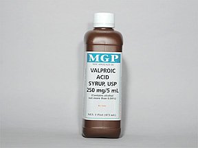 Valproic Acid 250 Mg/5Ml Syrup 473 Ml By Morton Grove