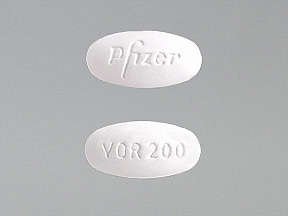 Image 0 of Vfend 200 Mg Tabs 30 By Pfizer Pharma