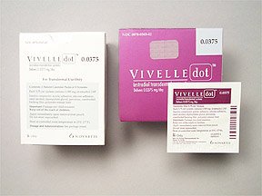 Vivelle-Dot 0.0375 Mg Patches 3X8 By Novartis Pharma.