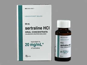Sertraline Hcl 20 mg/ml Conc 60 Ml By Greenstone Ltd.