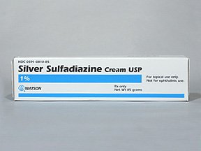 Silver Sulfadiazine 1% Cream 85 Gm By Actavis Pharma