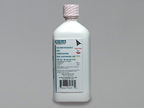 Image 0 of Sulfamethoxazole-Trimethoprim Cherry Susp 16 Oz By Akorn Inc