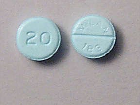 Image 0 of Propranolol 20 Mg Tabs 100 By Mylan Pharma 