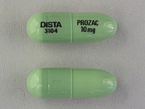 Image 0 of Prozac 10 Mg Caps 100 By Lilly Eli & Co. 