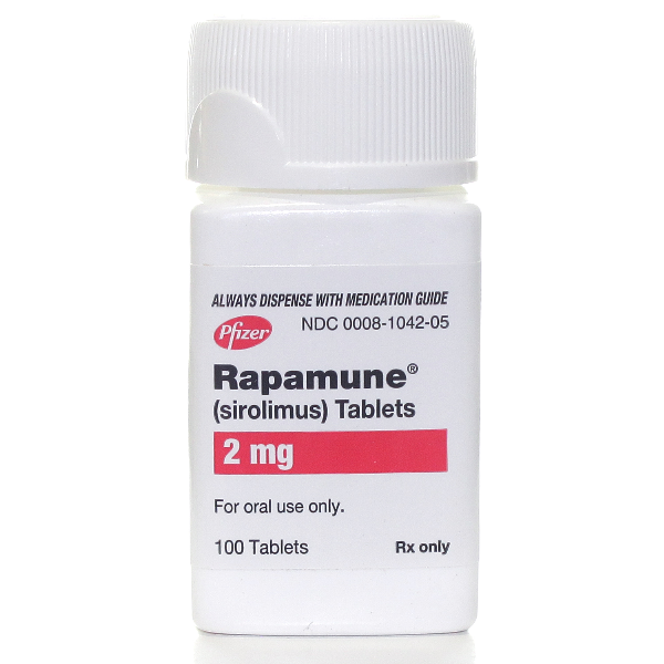 Image 0 of Rapamune 2 Mg Tabs 100 By Pfizer Pharma 