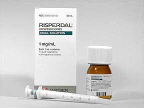 Image 0 of Risperdal 1 Mg/Ml Solution 30 Ml By J O M Pharma. 