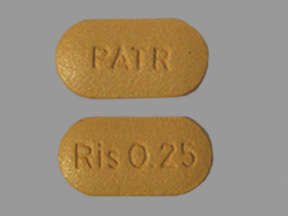 Image 0 of Risperidone 0.25 Mg Tabs 500 By Patriot Pharma. 
