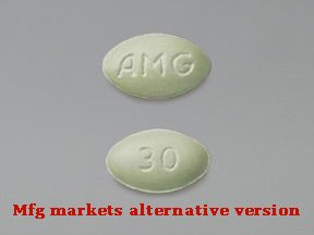 Sensipar 30 Mg Tabs 30 By Amgen Inc. 